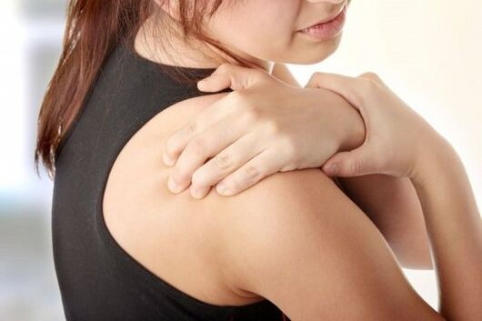 back pain with cervical osteochondria